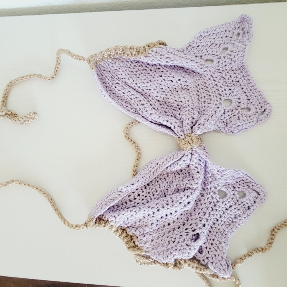 Butterfly Crochet Top